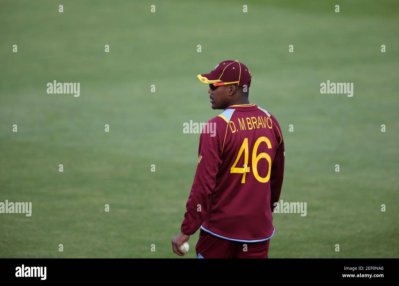 Cricket Australia V West Indies Icc Champions Trophy Warm Up Match Cardiff Wales Stadium 1 6 13 West Indies Darren Bravo After Taking A Catch To Dismiss Australia S Shane Watson Not