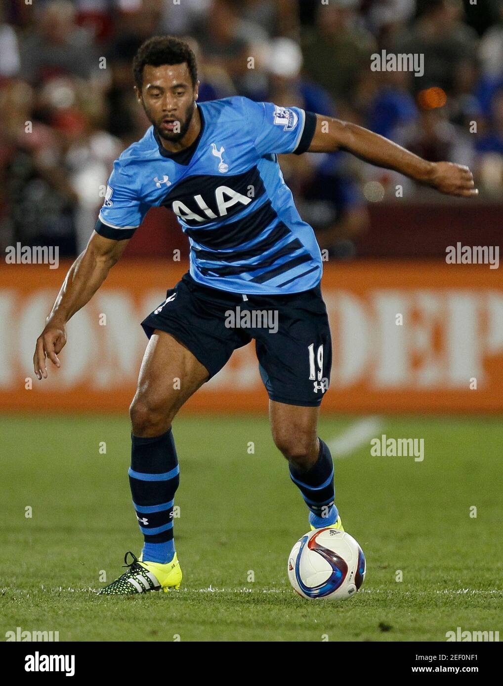 Football - MLS All-Stars v Tottenham Hotspur - AT&T MLS All Stars Game - Pre Season Friendly - Dick's Sporting Goods Park, Colorado, United States of America - 15/16 - 29/7/15  Tottenham Hotspur's Mousa Dembele  Action Images via Reuters / Rick Wilking Stock Photo