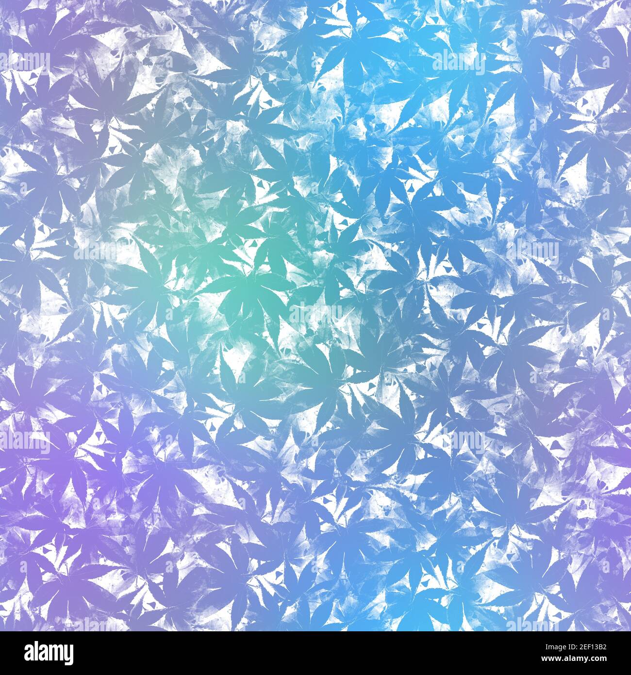 Seamless satin soft pastel color leaves pattern Stock Photo - Alamy