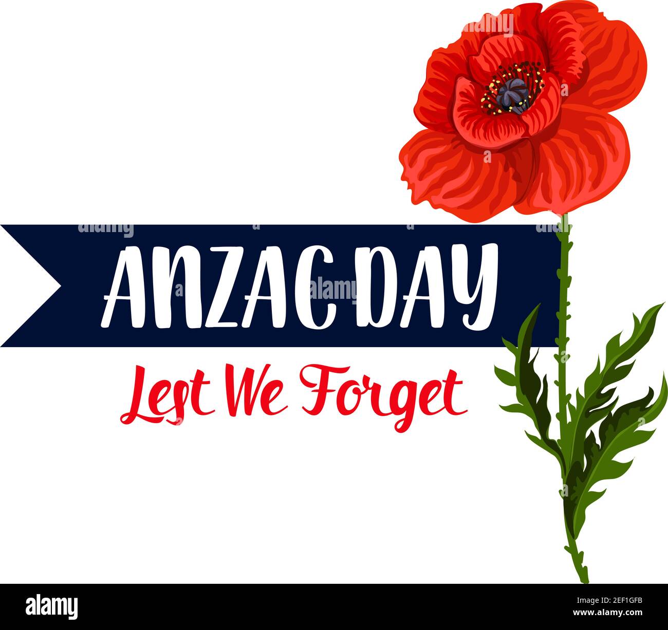 Lest we forget vector vectors Cut Out Stock Images Pictures Alamy