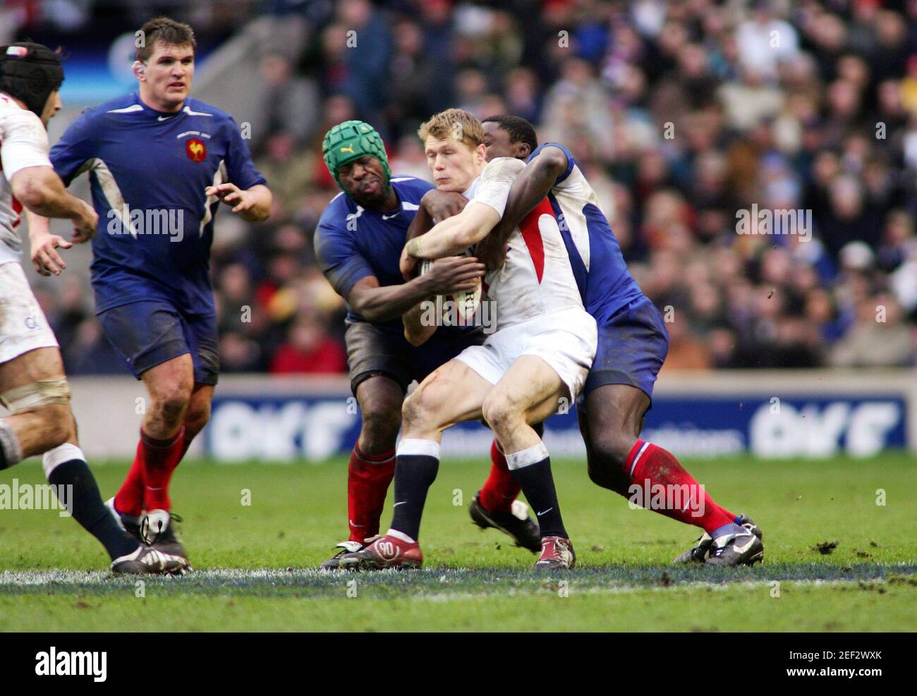 Rugby Union - England v France RBS Six Nations Championship 2005 - Twickenham, London - 13/2/05  PKF Ad-board  Mandatory Credit: Action Images / Andrew Couldridge  Livepic Stock Photo