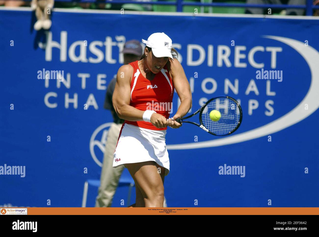 Tennis - Hastings Direct International Championships - Eastbourne - 20/6/03  Jennifer Capriati Mandatory Credit: Action Images / Rudy Lhomme Livepic  Stock Photo - Alamy