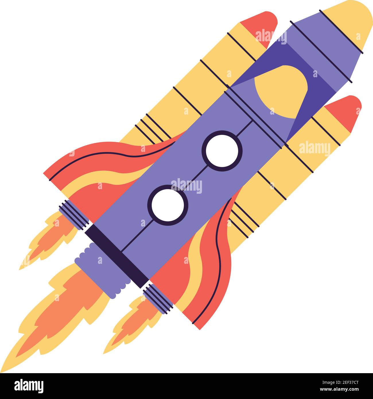 Night space shuttle launch Cut Out Stock Images & Pictures - Alamy