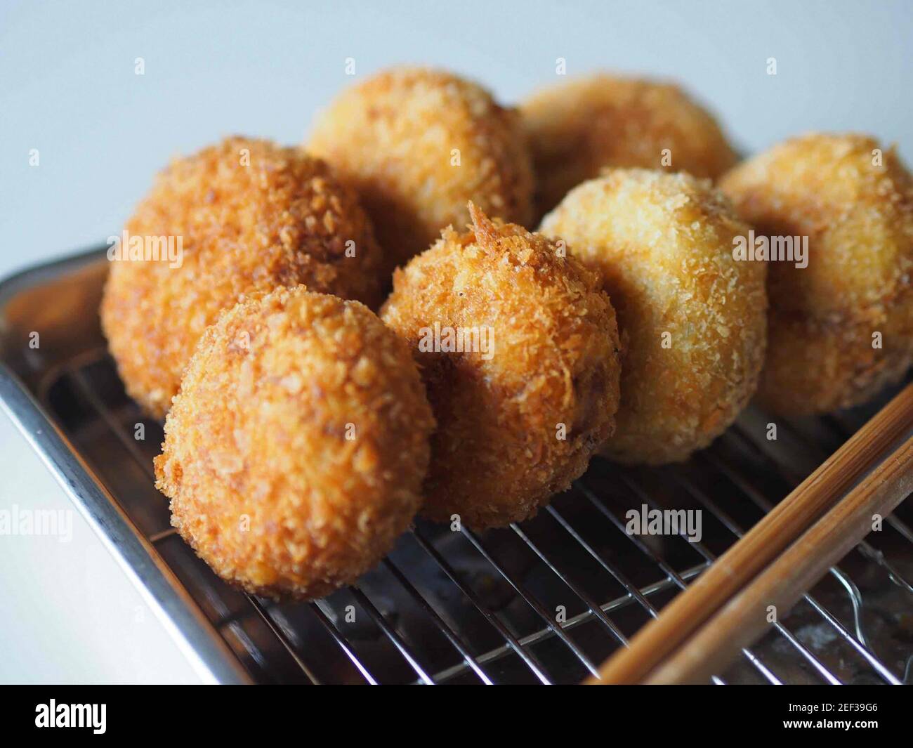 Korokke (Japanese croquette, Fried mashed potato Stock Photo Alamy