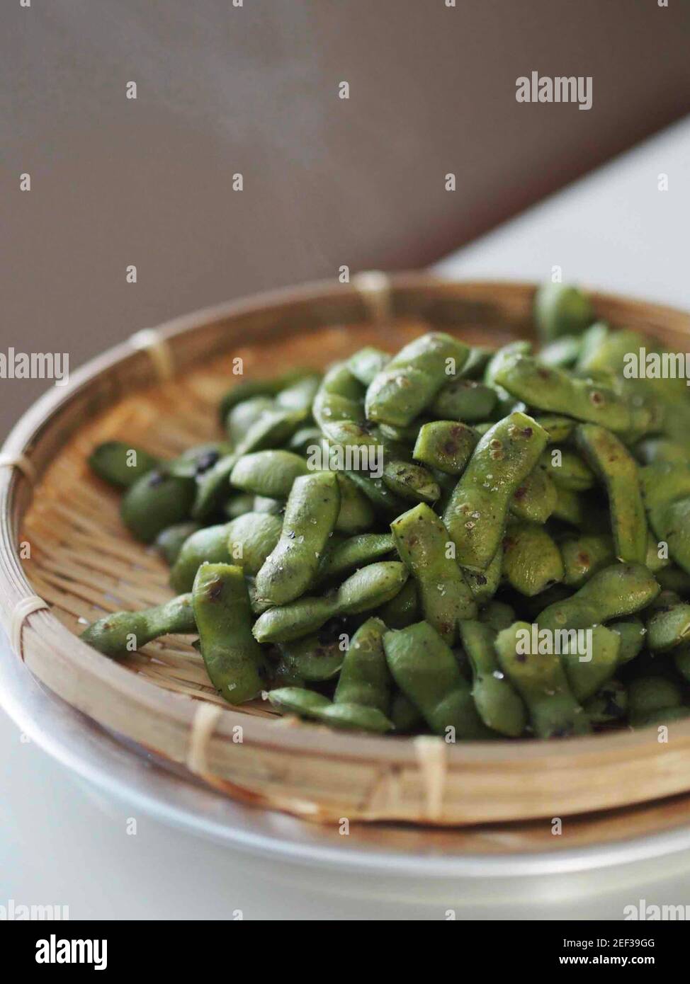 Shiroyama Dadacha Beans Yamagata Prefecture, Japan Stock Photo