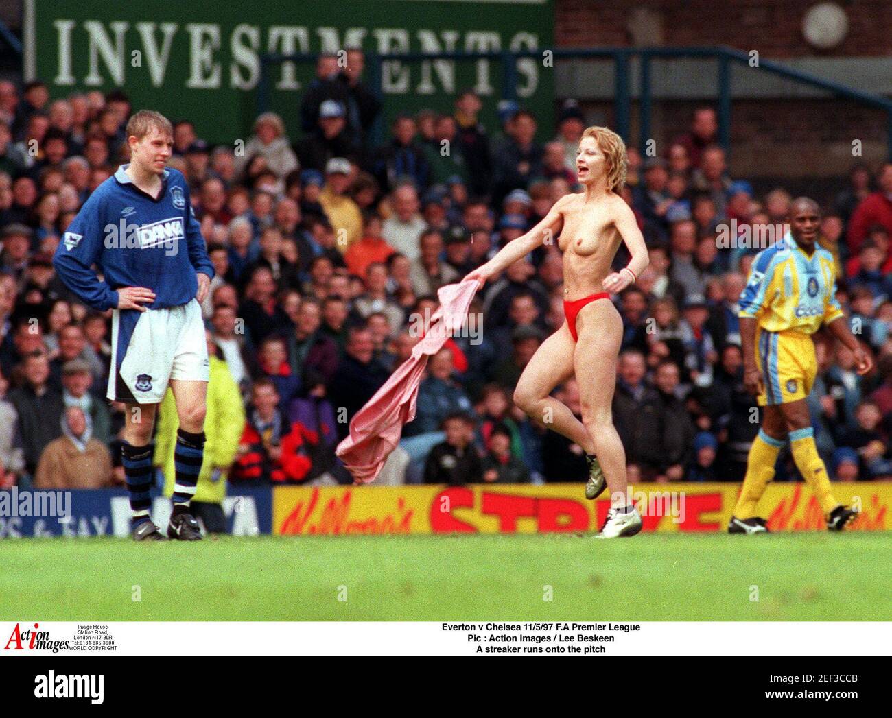 Soccer streaker Clearance