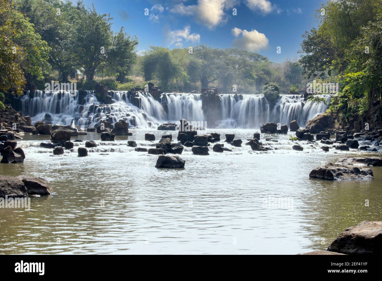 Dong Nai waterfall Stock Photo