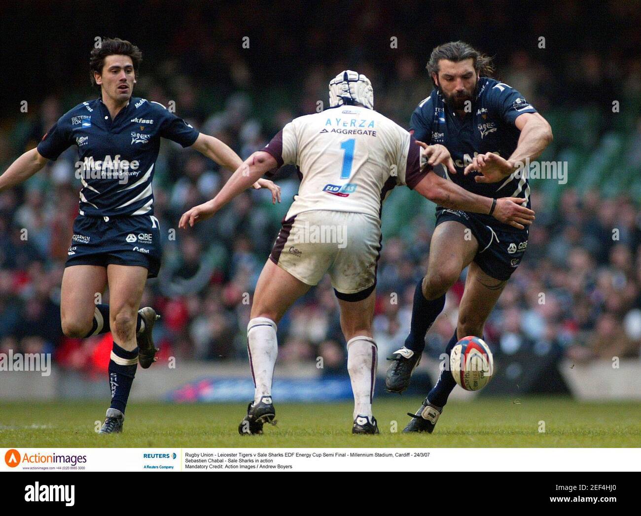 Sport rugby union action sebastien chabal hi-res stock photography and  images - Page 5 - Alamy