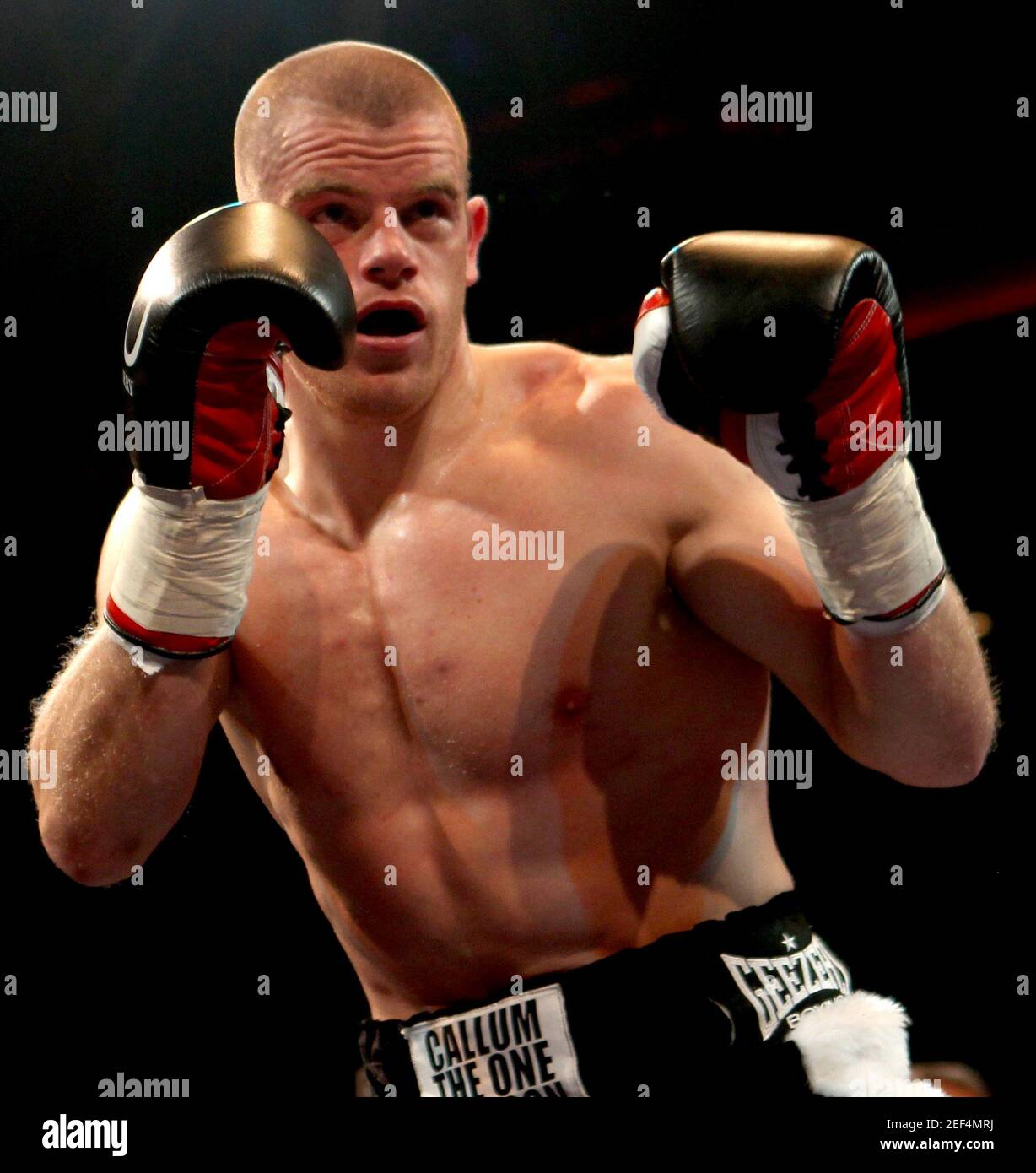 Boxing - Callum Johnson v Lee Duncan - Light Heavyweight Fight - Liverpool  Echo Arena - 16/7/11 Callum Johnson Mandatory Credit: Action Images / Lee  Smith Stock Photo - Alamy