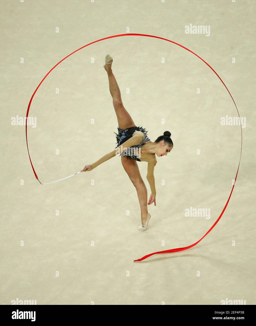 16 Rio Olympics Rhythmic Gymnastics Final Individual All Around Final Rotation 4 Rio Olympic Arena Rio De Janeiro Brazil 08 16 Margarita Mamun Rus Of Russia Competes