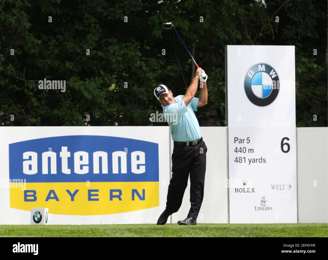 Golf - BMW International Open - Golfclub Munchen Eichenried, Munich,  Germany - 27/6/09 France's Thomas Levet in action during the third round  Mandatory Credit: Action Images / Matthew Childs Stock Photo - Alamy