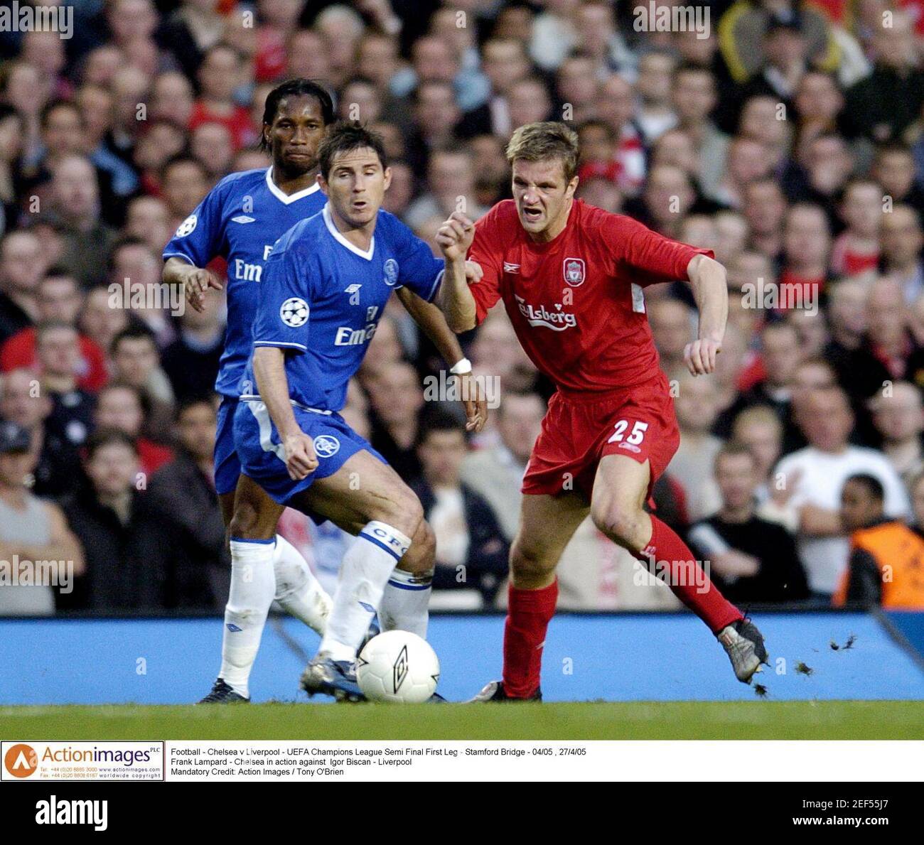 Football - Chelsea v Liverpool - UEFA Champions League Semi Final First Leg  - Stamford Bridge - 04/05 , 27/