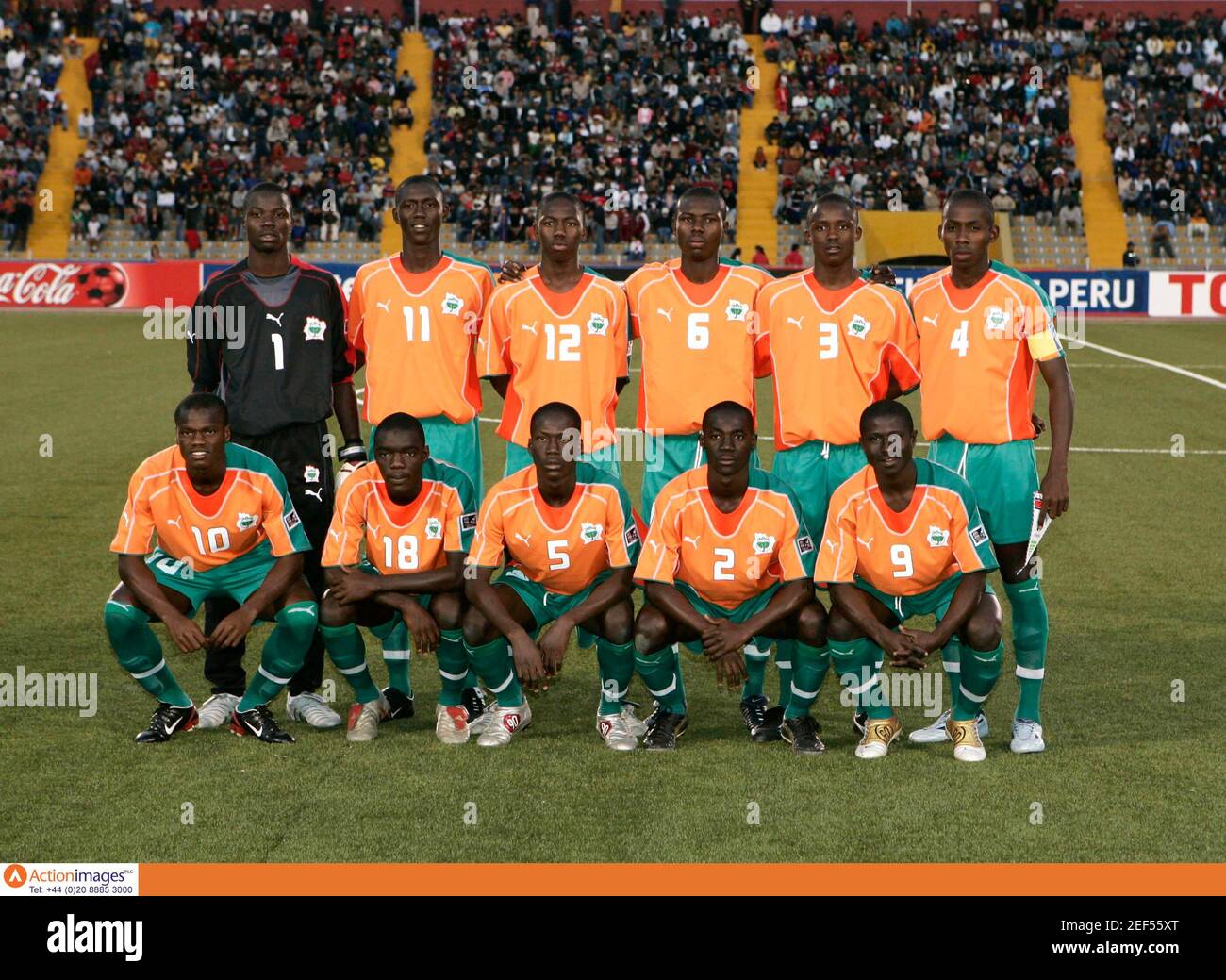 Football - Ivory Coast Korea U17 World Championship Peru 2005 Group - Elias Aguirre
