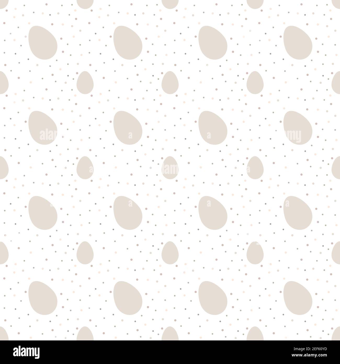 Happy Easter seamless pattern with eggs Stock Vector Image & Art - Alamy