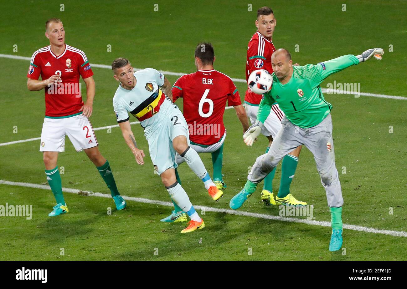 Football Soccer Hungary V Belgium Euro 16 Round Of 16 Stadium De Toulouse Toulouse France 26