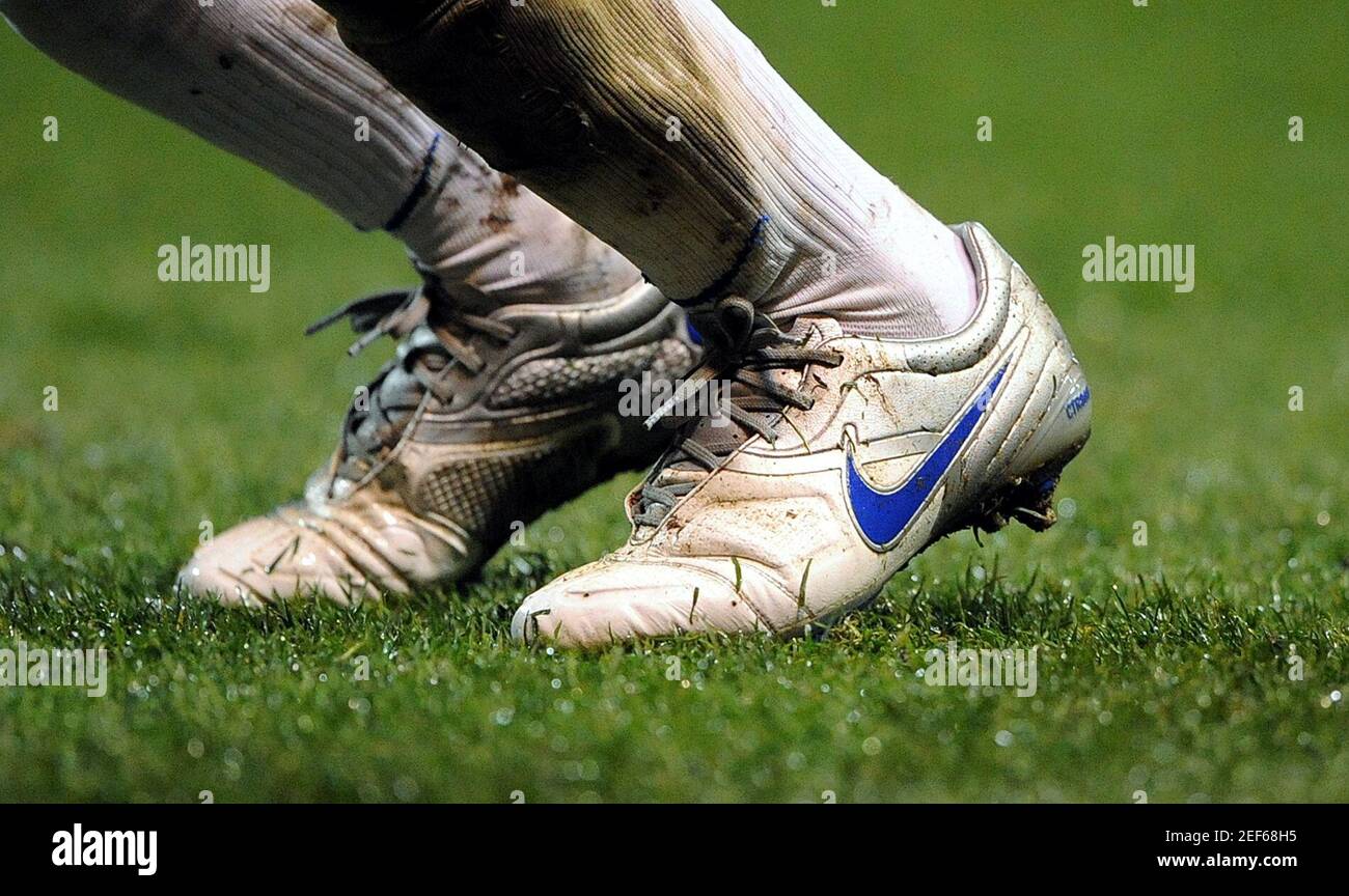 Football - Nottingham Forest v Crystal Palace - Coca-Cola Football League  Championship - The City Ground - 09/10 - 23/3/10 General view / Football  boots / Nike Mandatory Credit: Action Images / Henry Browne Stock Photo -  Alamy