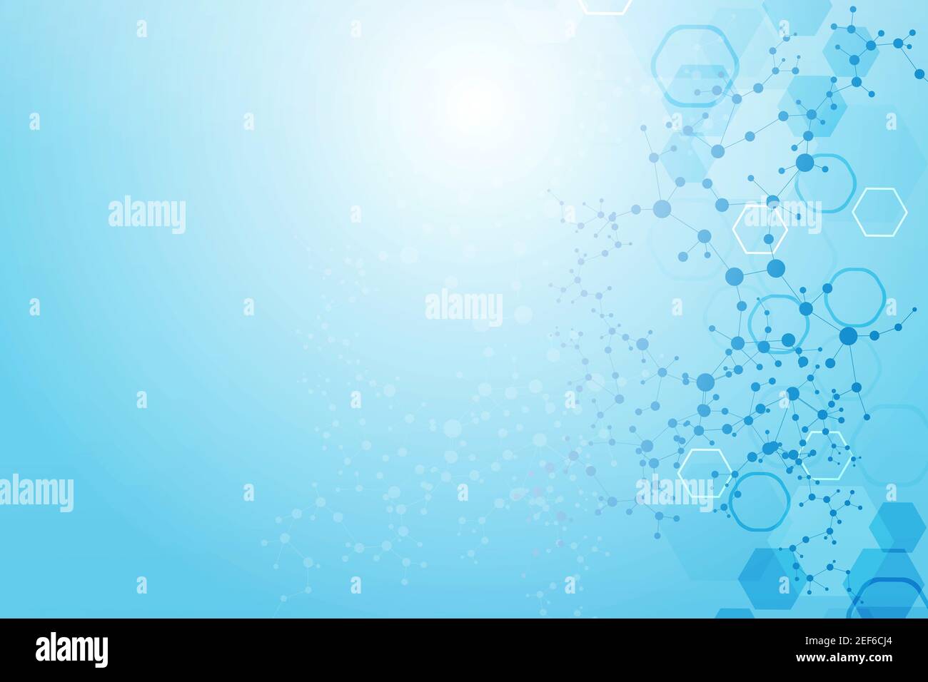 Big Data Visualization Background. Modern futuristic virtual abstract background. Science network pattern, connecting lines and dots. Global network Stock Photo