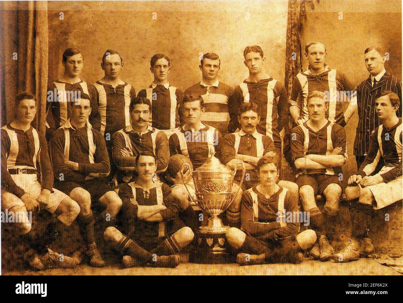 Belgrano Athletic Club rugby team which won its first title in 1907