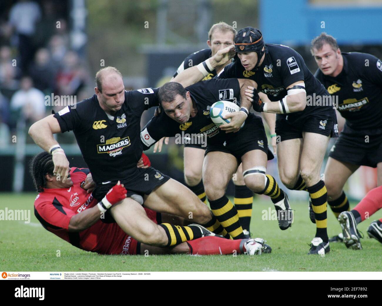 Rugby Union London Wasps V Toulouse Heineken European Cup Pool 6 Causeway Stadium 05 06 30