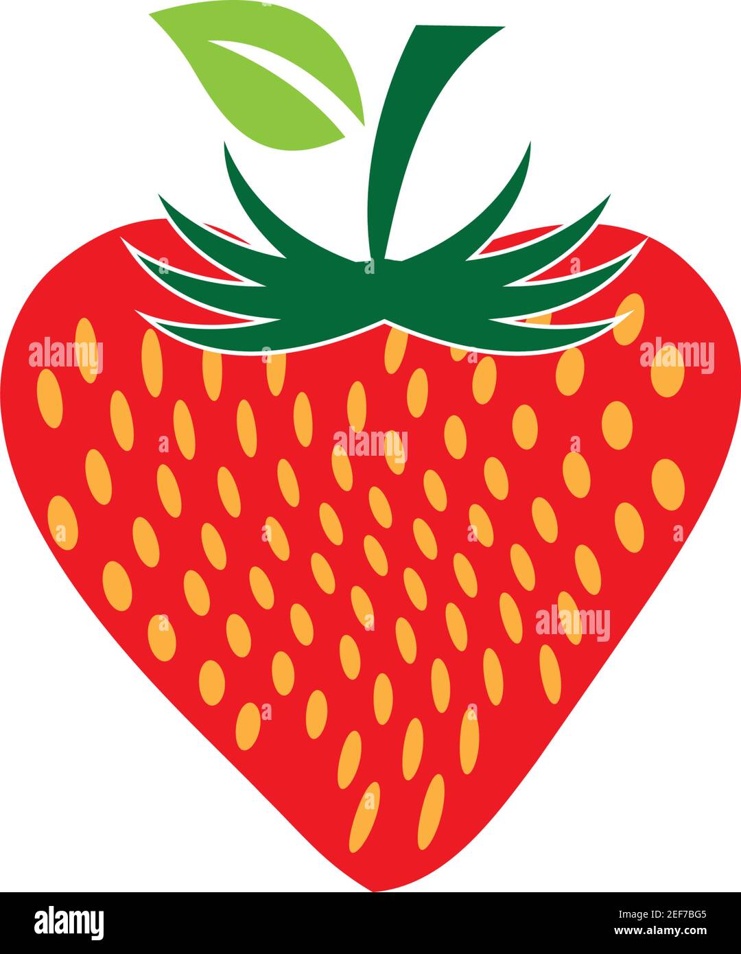 Strawberry logo vector hi-res stock photography and images - Alamy