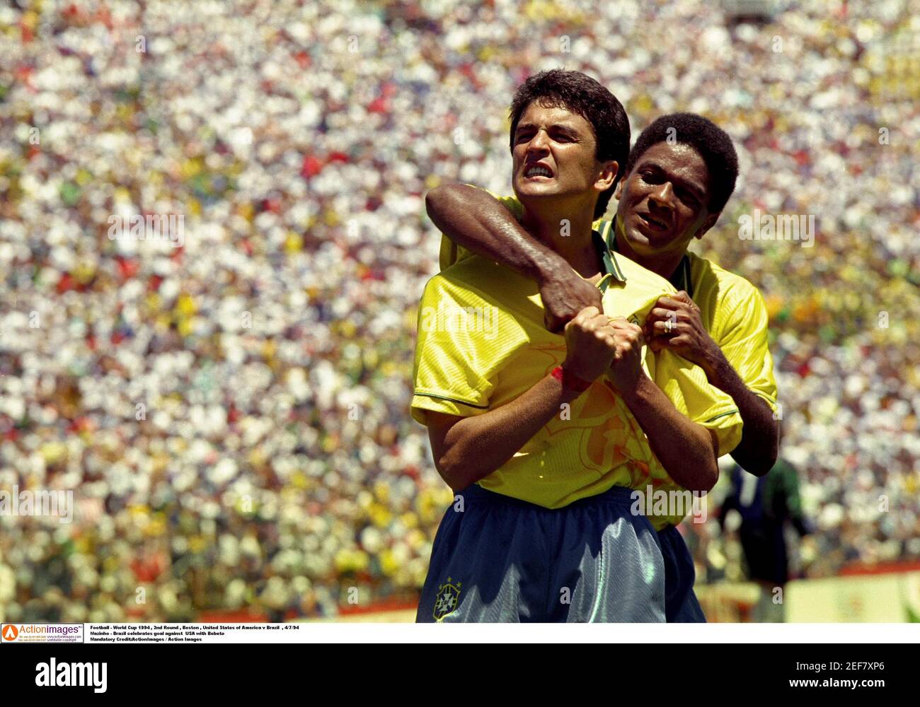 Football 1994 Fifa World Cup Second Round United States Of America V Brazil Stanford Stadium San