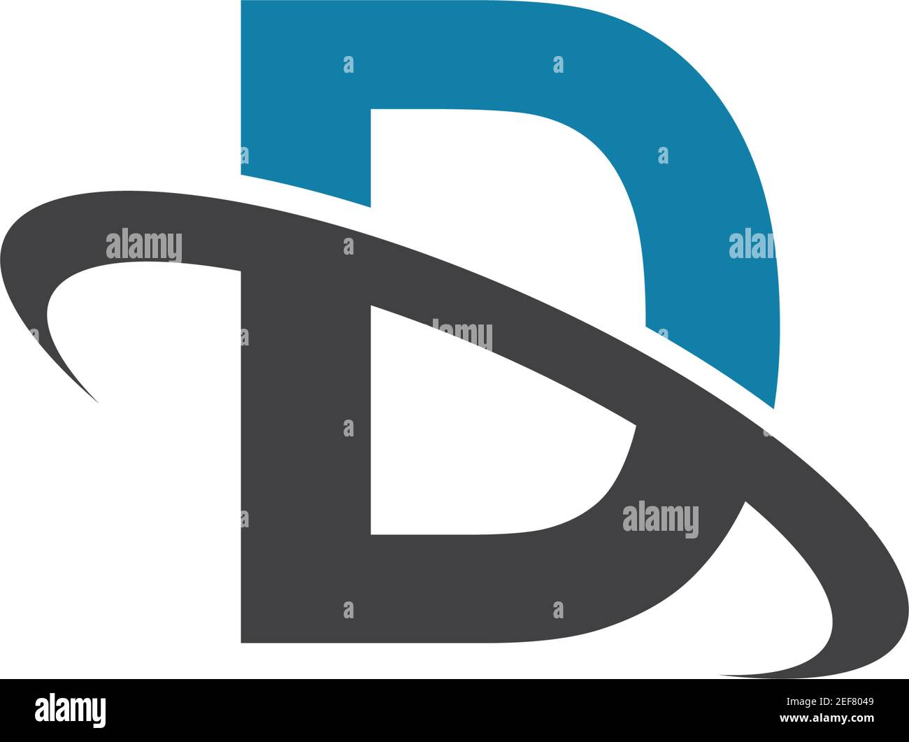 d Letter Icon Design Vector Illustration Stock Vector Image & Art - Alamy