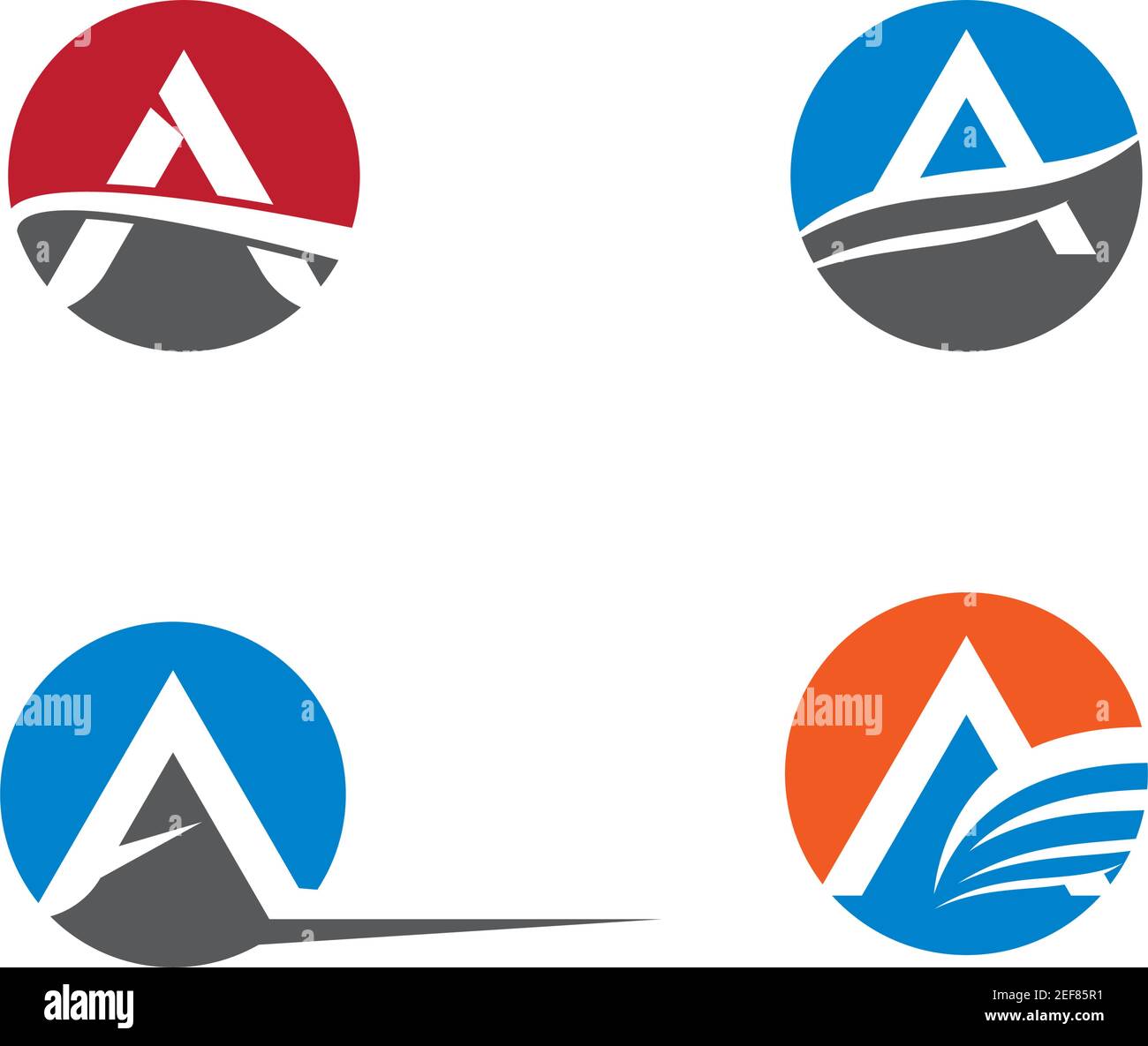 A letter logo vector icon illustration design Stock Vector Image & Art ...