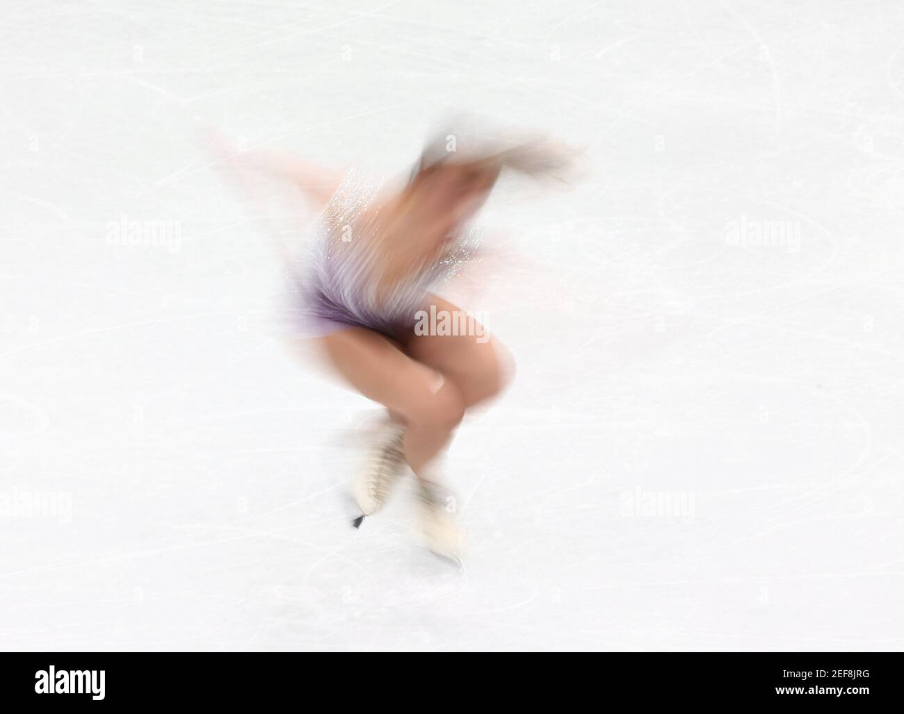 Figure Skating - World Figure Skating Championships - The Mediolanum Forum, Milan, Italy - March 21, 2018   Brazil's Isadora Williams during the Ladies Short Programme   REUTERS/Alessandro Bianchi Stock Photo