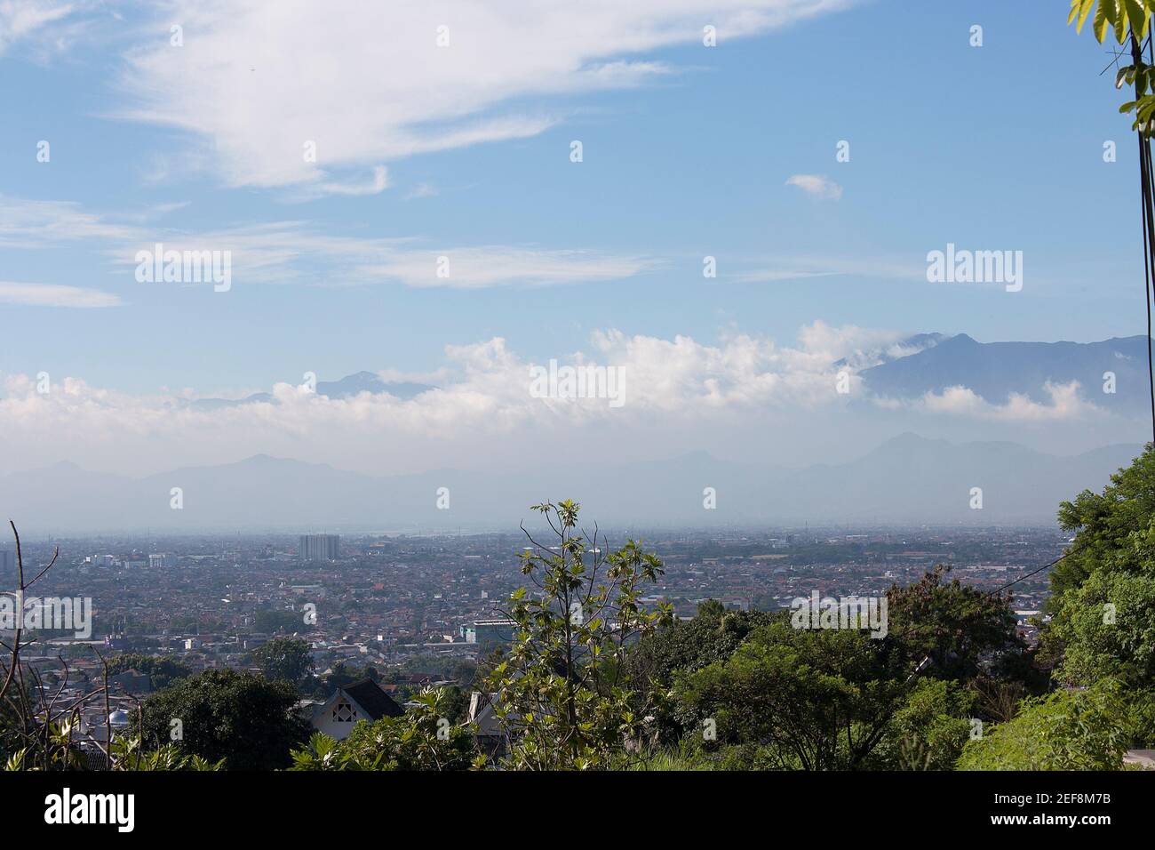 bandung city landscape Stock Photo - Alamy