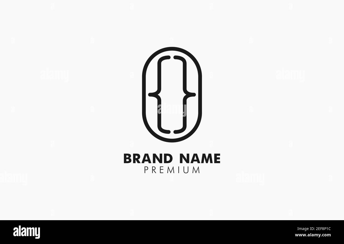 Letter O Code Logo Vector Template suitable for programming code ...