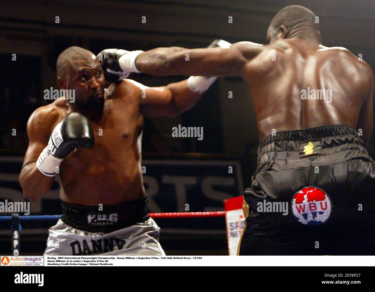 Boxing Wbu International Heavyweight Championship Danny Williams V Augustine Ngou York Hall Bethnal Green 13 5