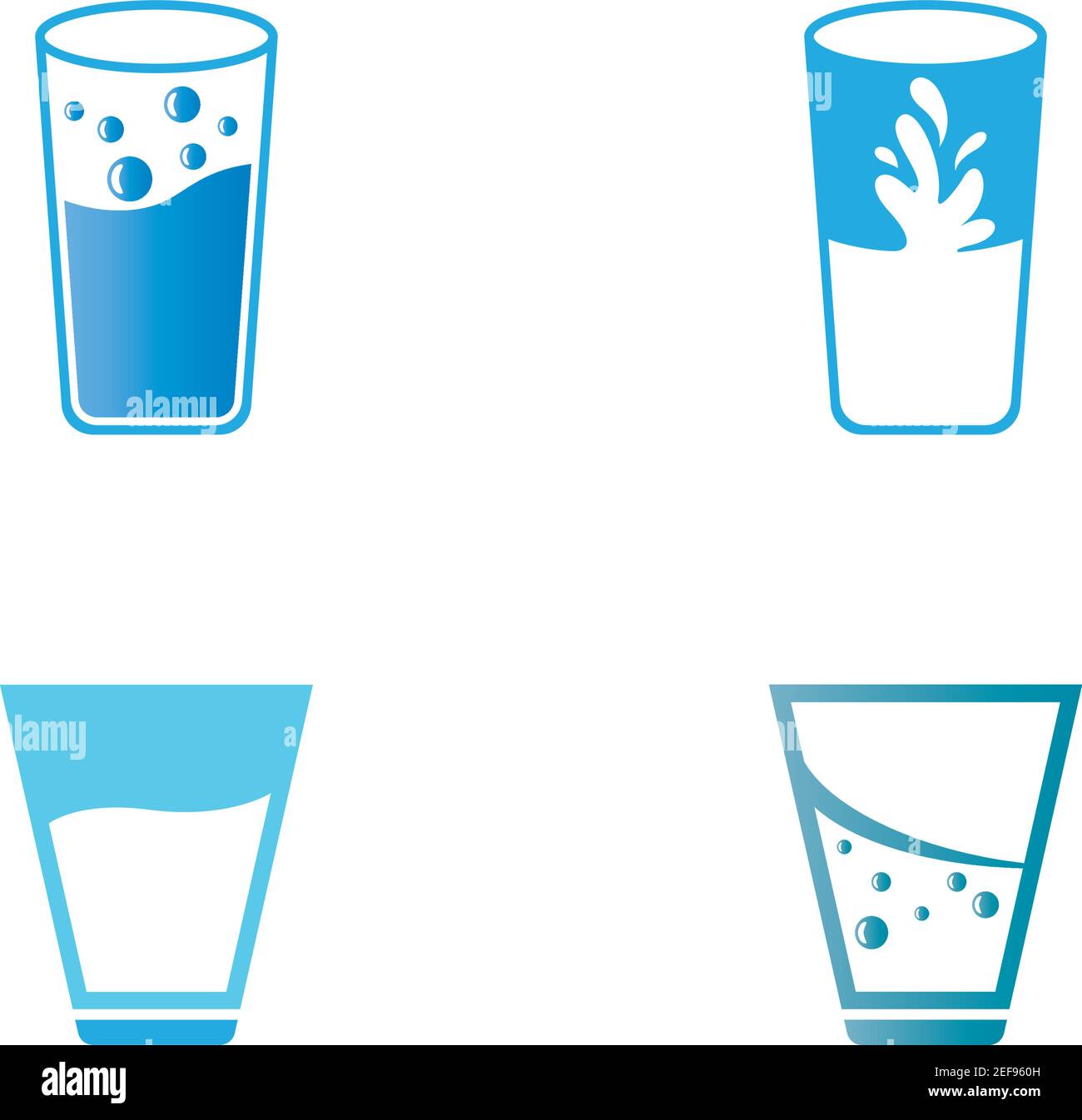 Drinking glass vector illustration design Stock Vector