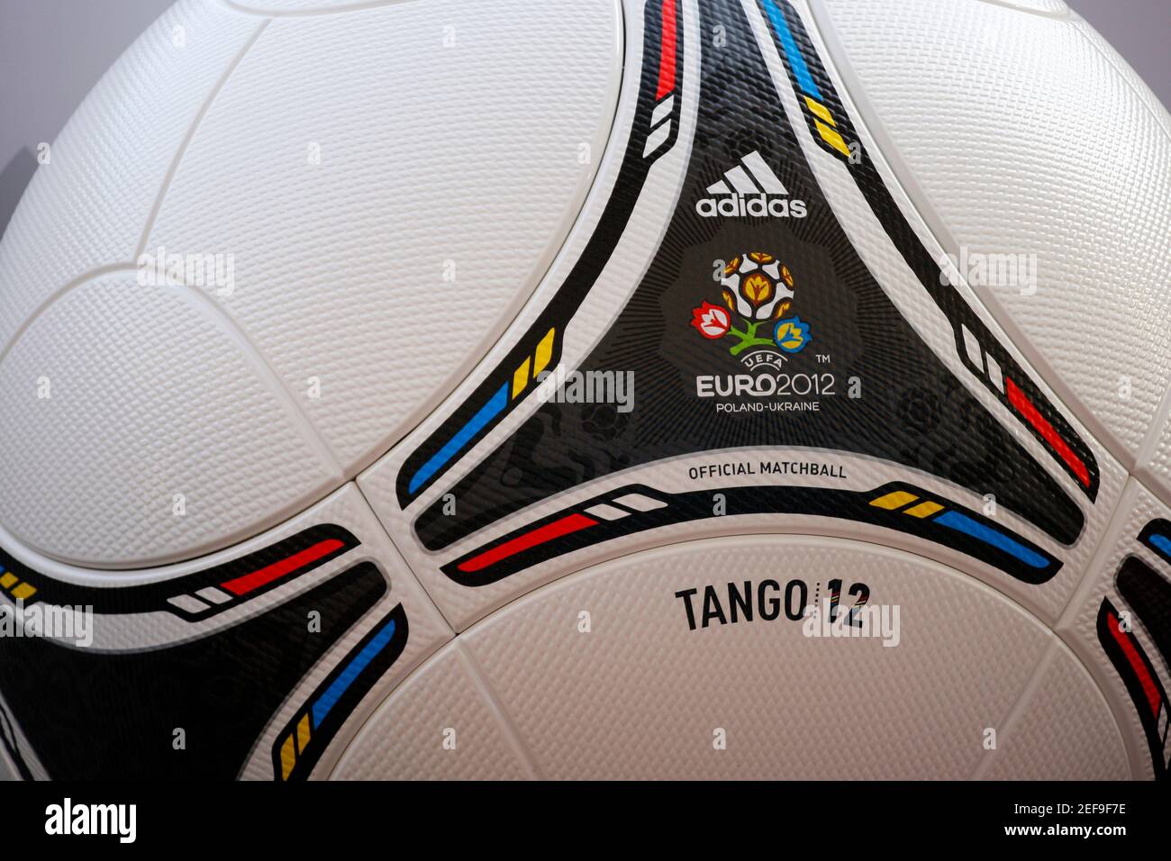 Football - UEFA Euro 2012 Draw - Kiev - Ukraine - 2/12/11 General View of  the new Adidas Tango 12 match ball Mandatory Credit: Action Images / Paul  Harding Stock Photo - Alamy