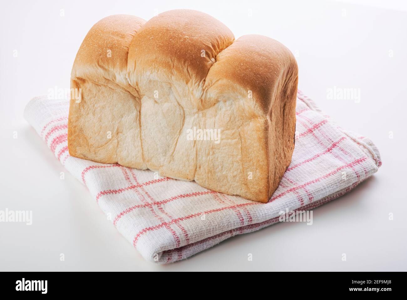 Bread homemade isolated on white background Stock Photo