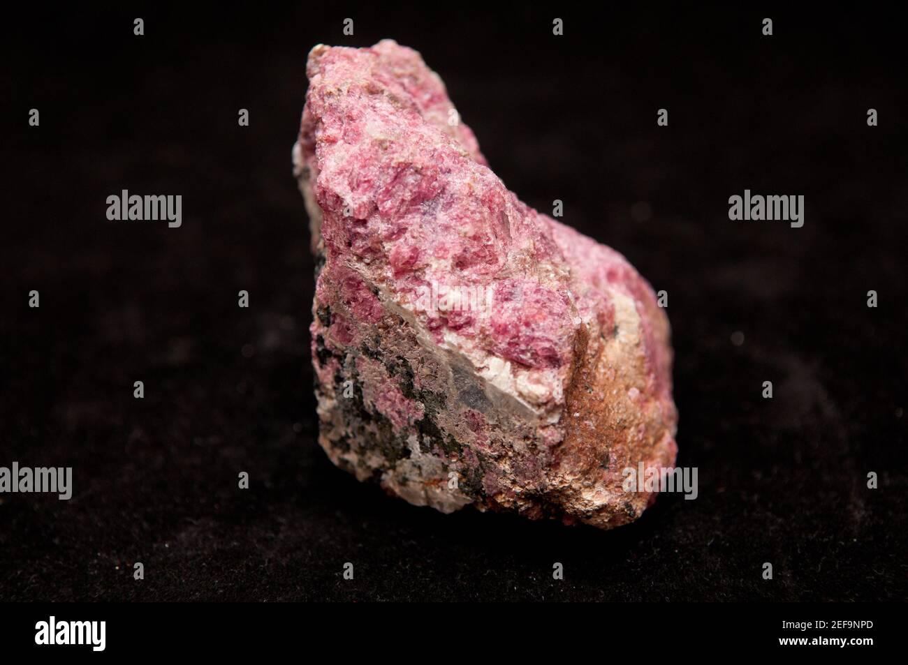 eudialyte mineral sample Stock Photo