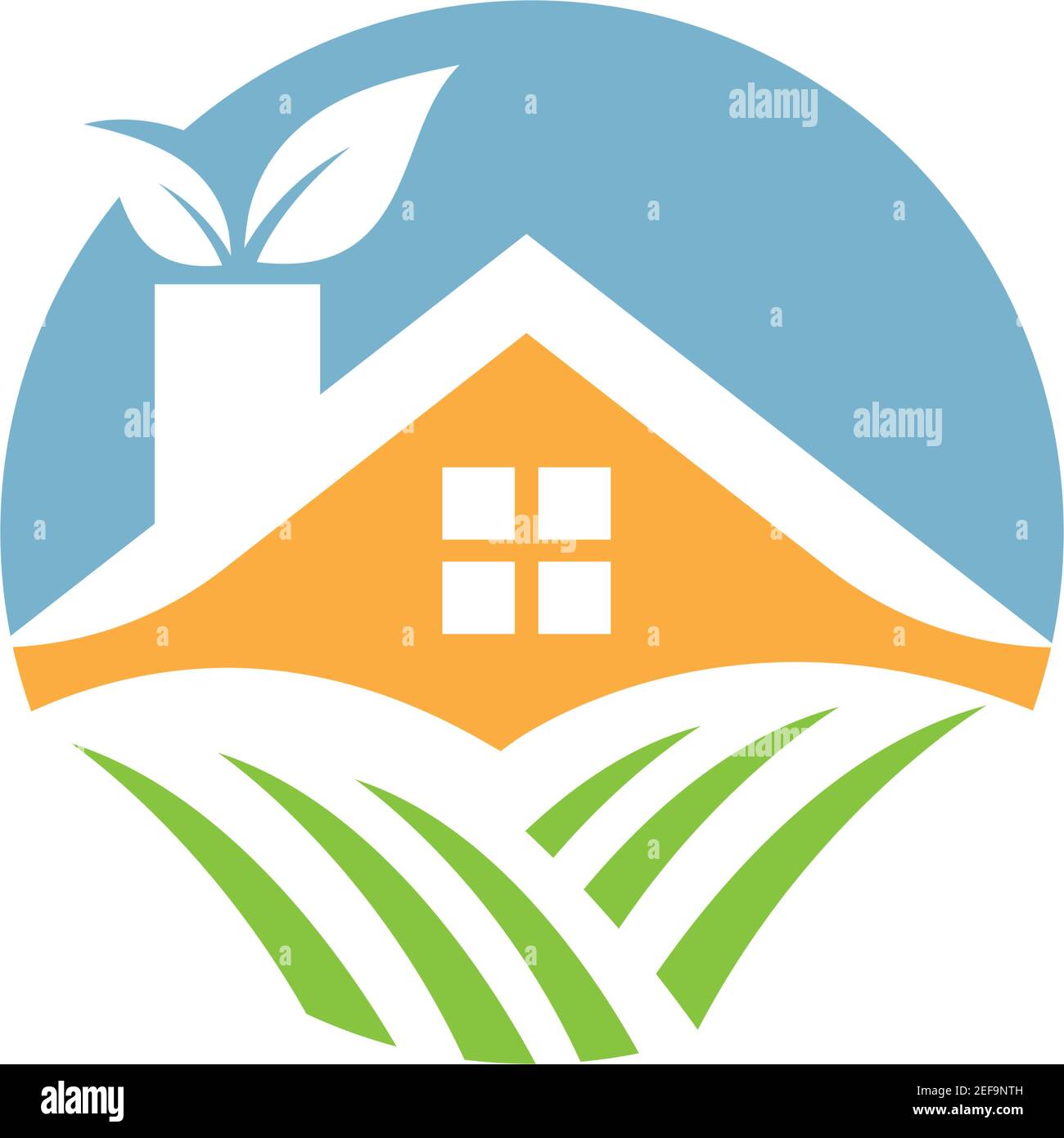 Farm and garden logo vector icon template Stock Vector Image & Art Alamy