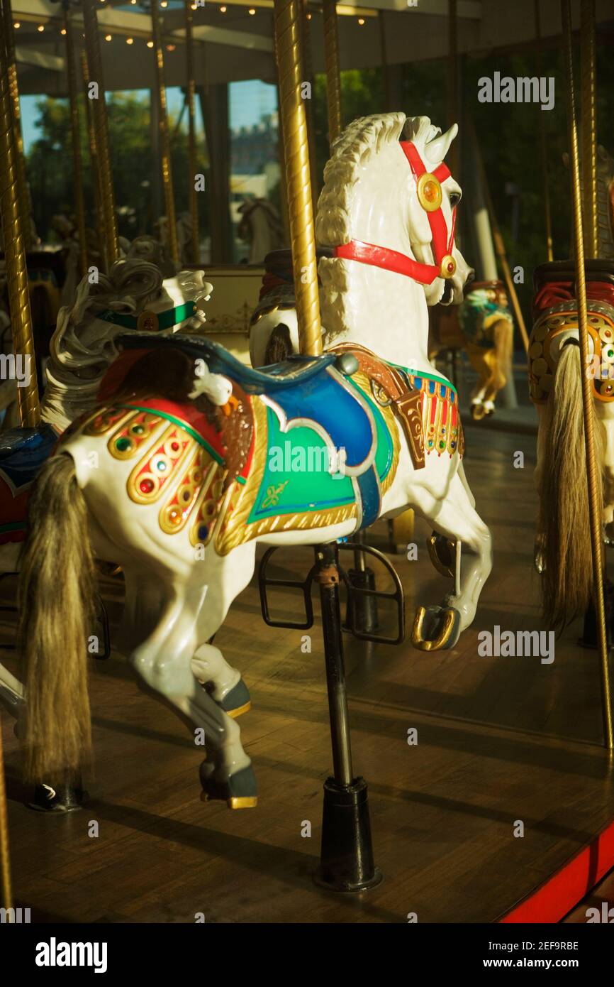 Amusement park ride, San Francisco, California, USA Stock Photo