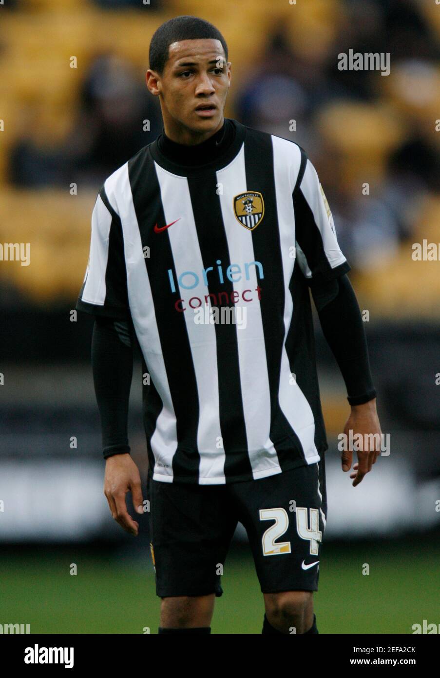 Football - Notts County v Gateshead - FA Cup First Round - Meadow Lane -  10/11 - 6/11/10 Thomas Ince - Notts County Mandatory Credit: Action Images  / Peter Ford Stock Photo - Alamy