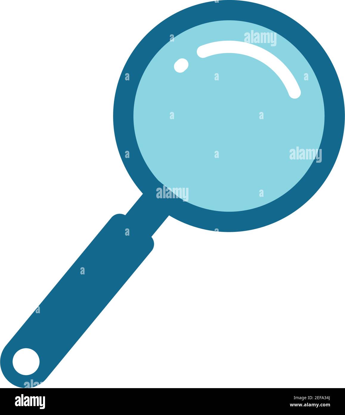 magnifier icon logo vector illustration design template Stock Vector