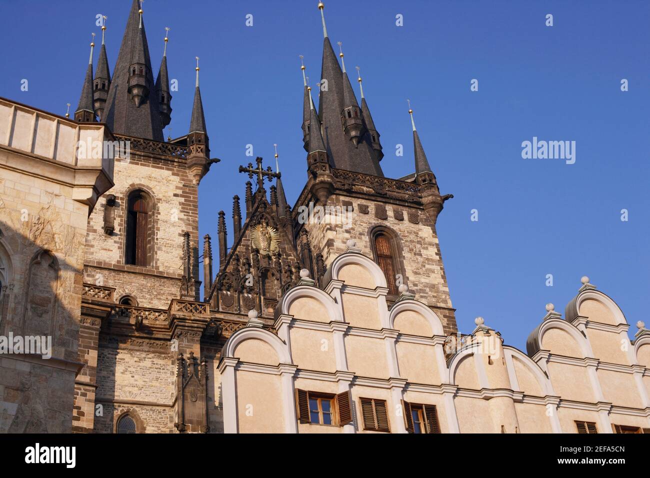 Low angle view of a church Stock Photo - Alamy