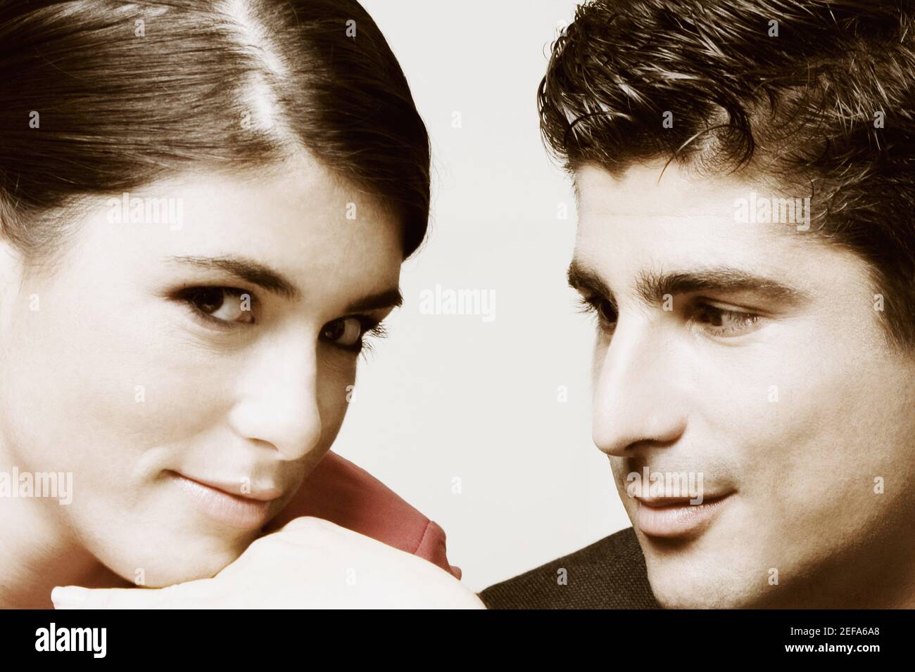 Close up twosome hi-res stock photography and images - Alamy