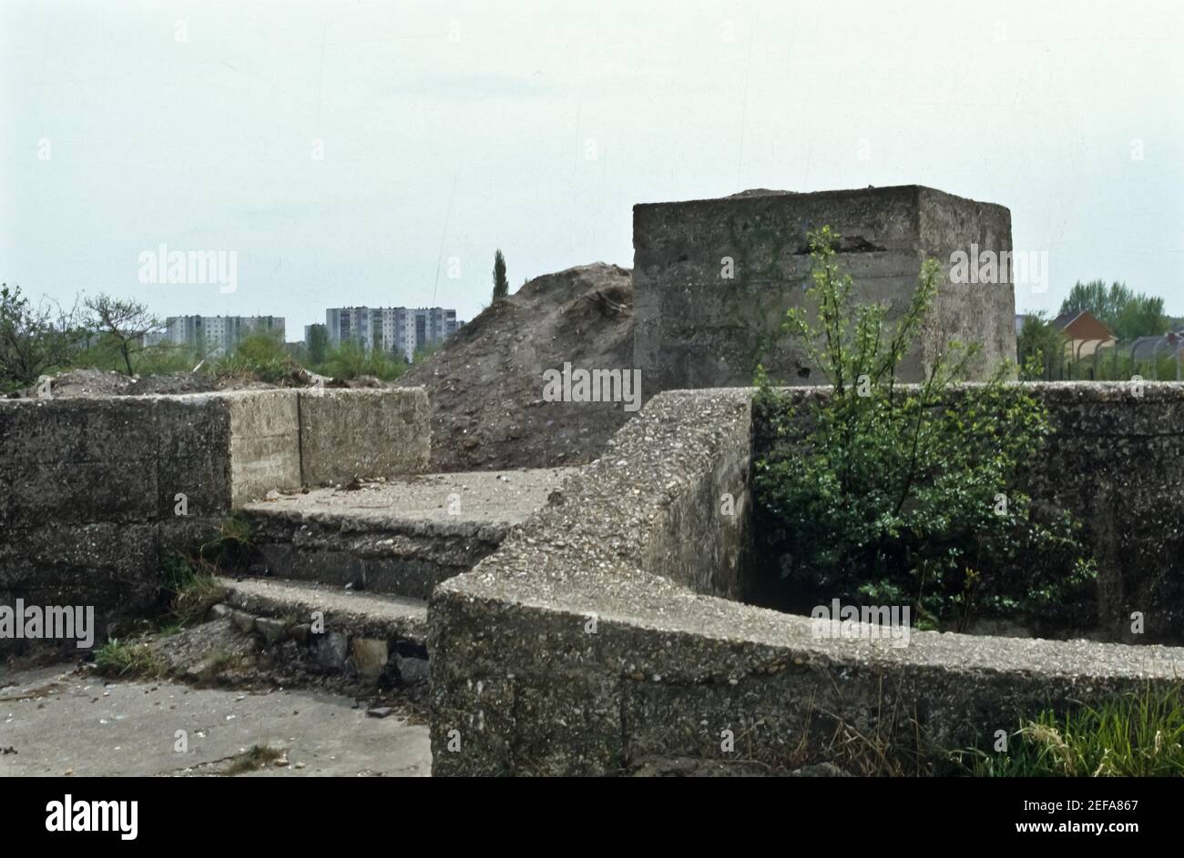 Wien, bzw Maurer Berg in Liesing, Reste der