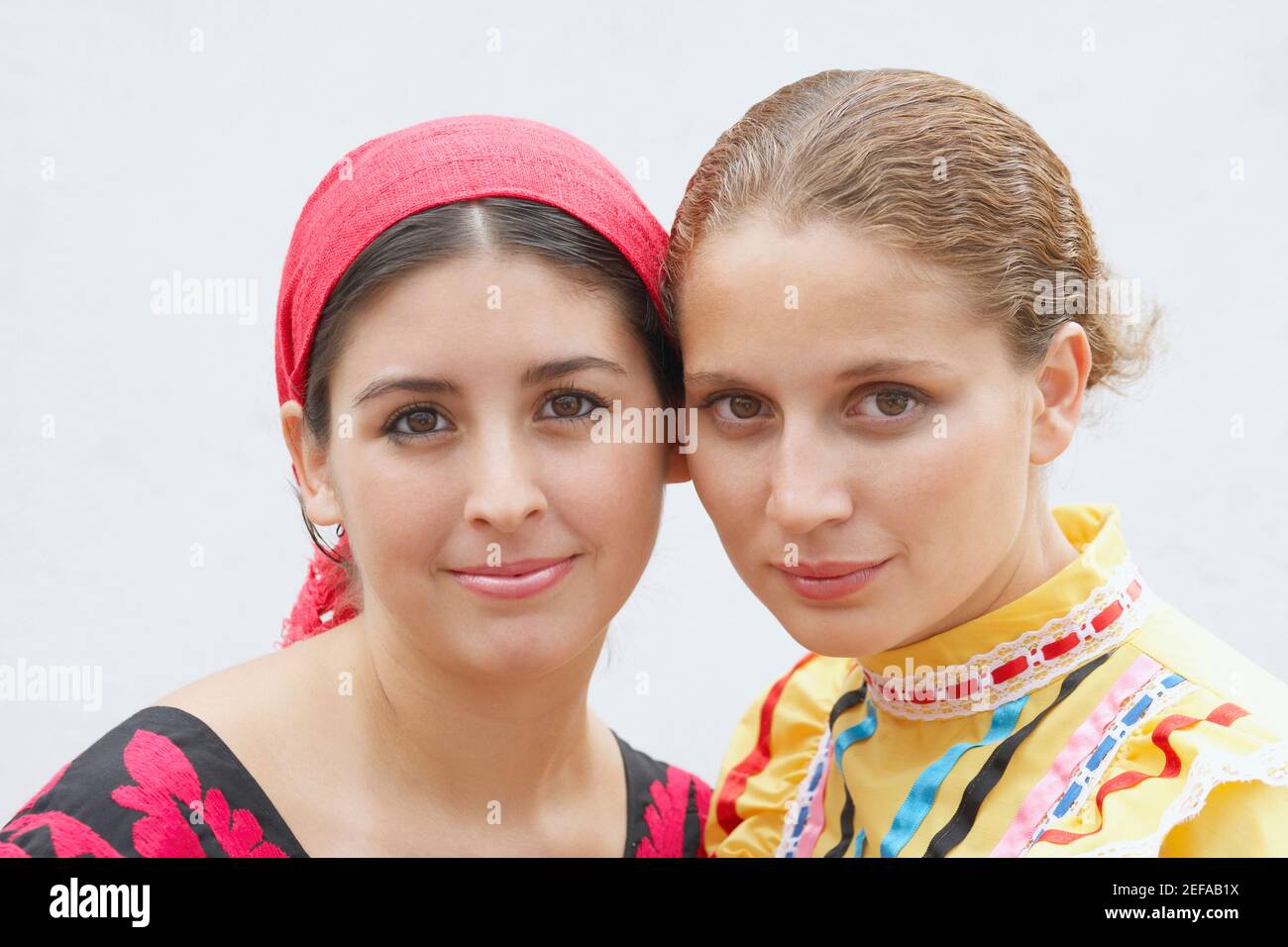 Two young mexican women hi-res stock photography and images - Alamy