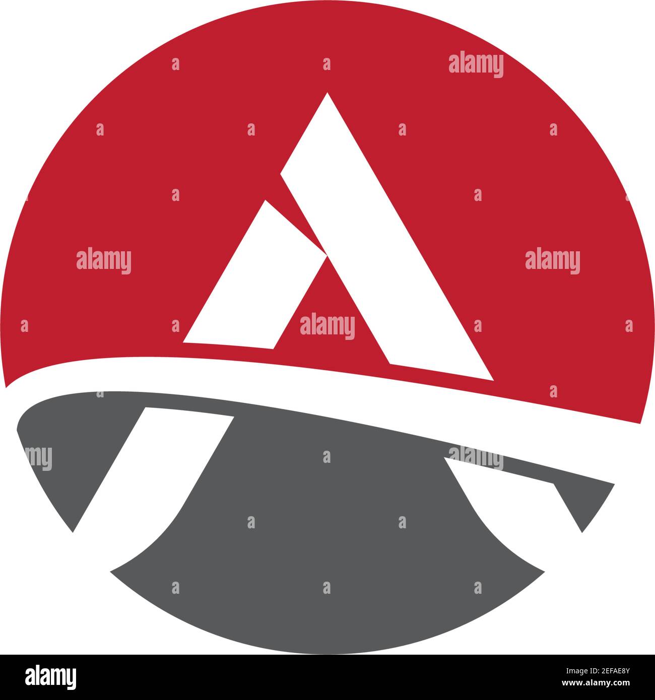 A letter logo vector icon illustration design Stock Vector Image & Art ...