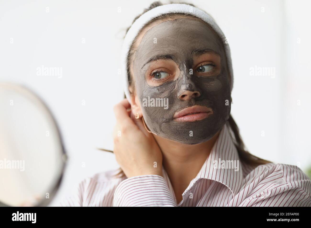 Woman concept youth mask hi-res stock photography and images - Alamy