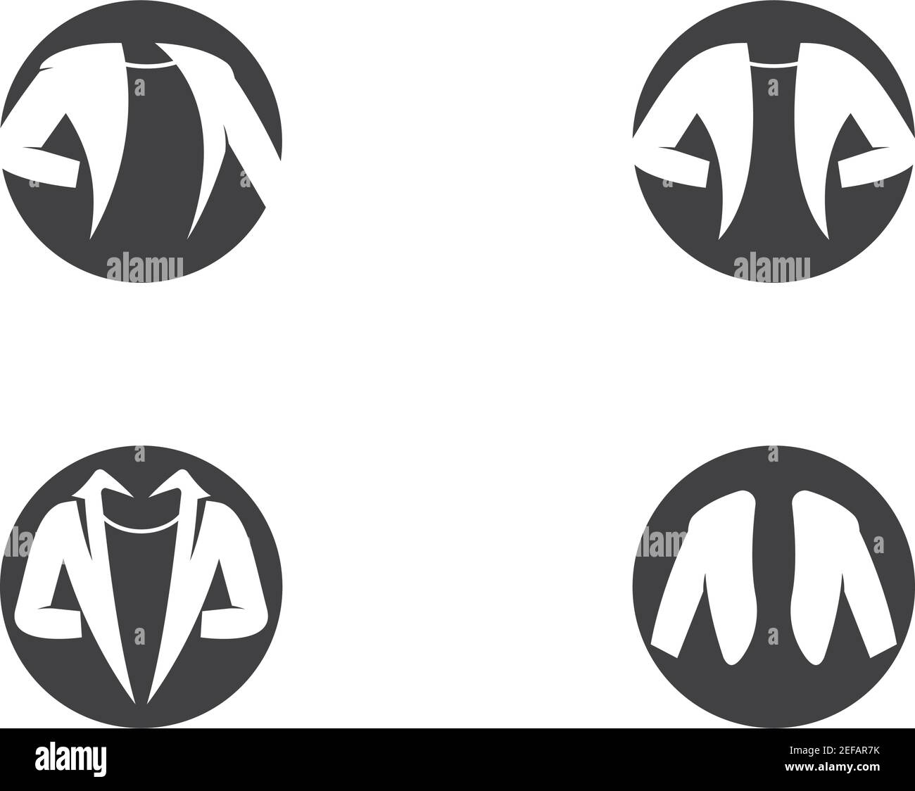 Clothing logo template vector icon illustration design Stock Vector
