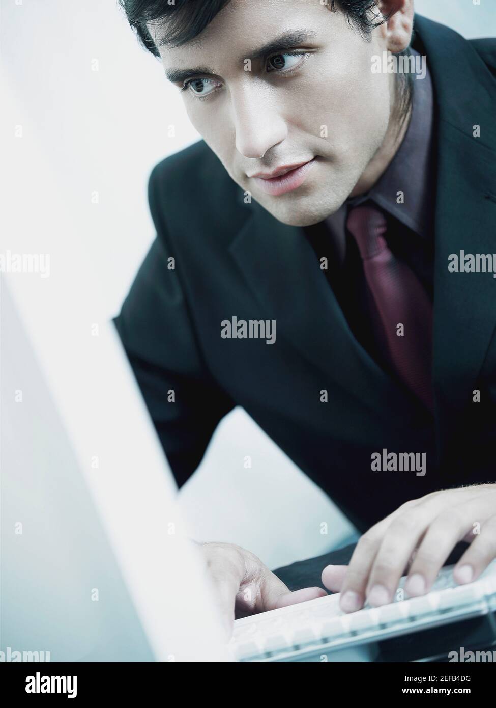 Businessman working close up shot hi-res stock photography and images ...