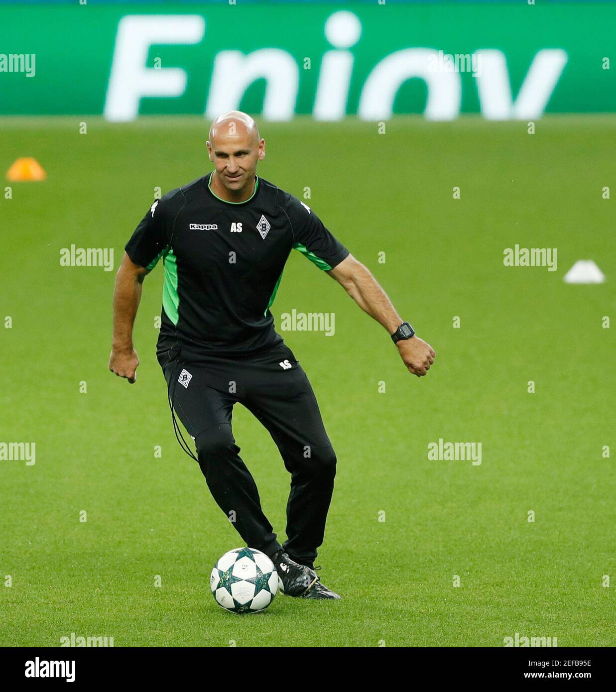 Borussia Monchengladbach Coach Andre Schubert During Hi Res Stock Photography And Images Alamy