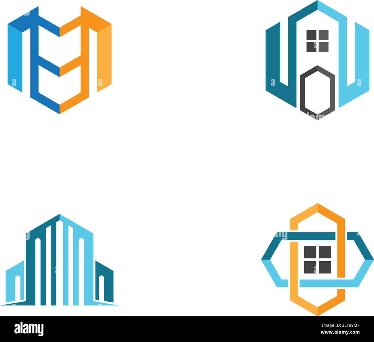 Real estate logo icon illustration Stock Vector Image & Art - Alamy