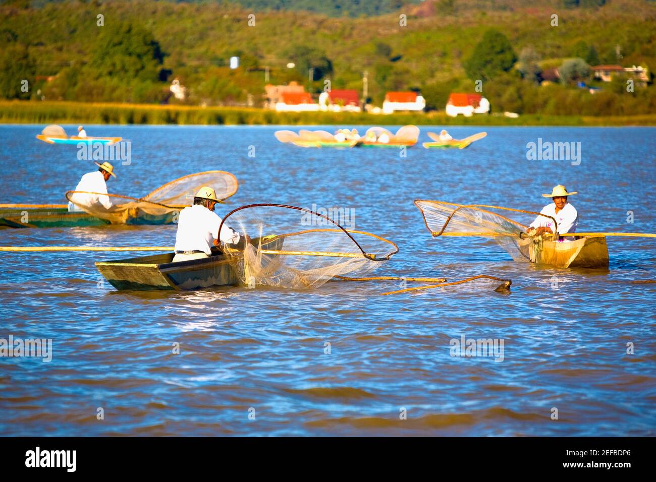 Lake fishing mexico hi-res stock photography and images - Alamy